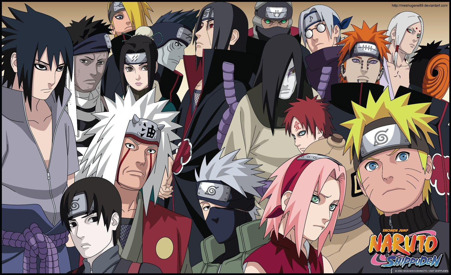 Naruto OverSize Tee's